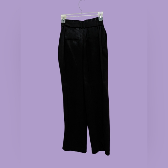 Uniqlo Paperbag Waist Wide Leg Trousers, Size XS - Picture 2 of 3